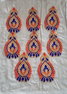 Embroidered Patches for Ethnic Wear