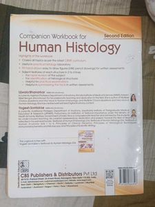 Companion Workbook for Human Histology