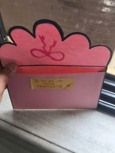 Pink Bow Envelope Gift