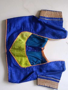 Vibrant Green Saree with Embellished Border