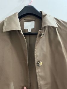 Classic Taupe Car Coat