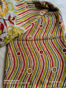 2 Used Nylon Saree - Mint Condition