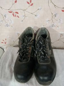 Men's Black Work Boots