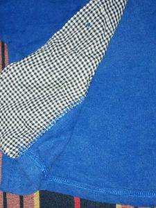 Stylish Blue Jacket with inner top srugfor Women