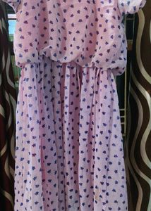 Pretty Floral Midi Dress