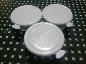 New Glass Container With Lid.