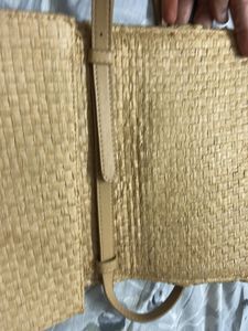 Woven Straw Crossbody Bag
