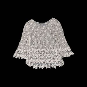 ZARA Crochet Lace Top