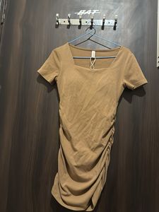 Chic Ruched Bodycon Dress