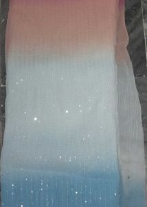 Ombre Sequin Saree