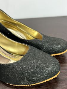 Black Wedges For Party Wear