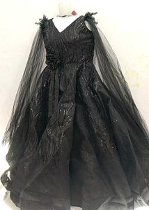 Stunning Black Sequin Gown