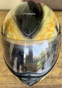 Shiva theme shark evoline motorcycle helmet