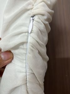 Chic White body cone Strap Dress