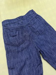 Wide Leg Denim Pants