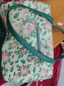 Floral Print Handbag