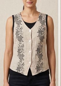 Jute sleeveless top