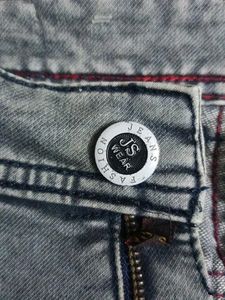 Men's Grey Wash Jeans