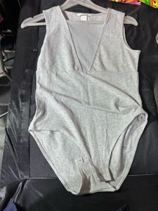 Gray Bodysuit