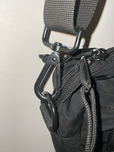 H&M REAL Sleek Black Crossbody Bag