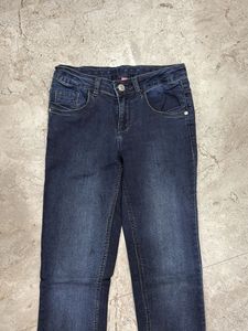 DJ&amp;C Slim Fit Blue Jeans for Girls