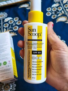 Sun Scoop Hydrating Fluid Sunscreen SPF 60
