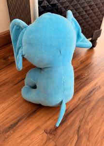 Cute Blue Elephant Plush Toy