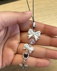 Cute Bow Charm Phone Strap