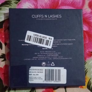9 Colour Eyeshadow Palette (Cuffs &amp; Lashes)