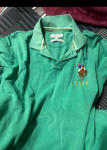 U.S. Polo Assn. Green  Shirt XL Size