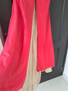 SALE: Coral Pink Embellished Dress
