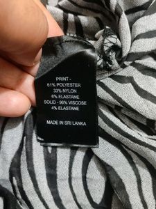 Zebra Lining Print Shrug For 38- 40 Bust
