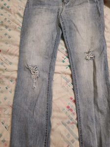 Celebrity Pink | Light Wash Ripped Jeans