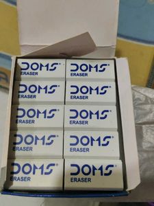 DOMS Erasers - Pack of 20 and 8 neon eraser