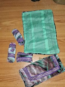Floral Print Prayer Set with Blanket 💚