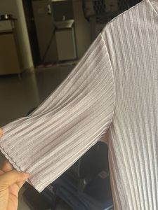 Ribbed Long Sleeve Top