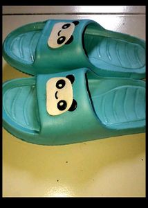 Cute Blue Panda Slides