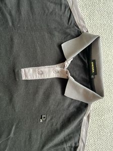 Diesel Polo Shirt - Black &amp; Grey