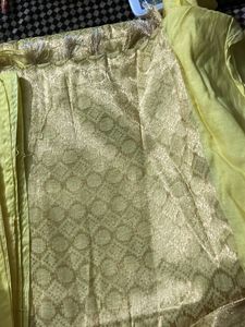 Beautiful Yellow Saree
