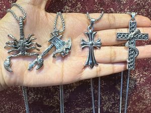 ‼️Combo‼️of 4 gothic pendant chains