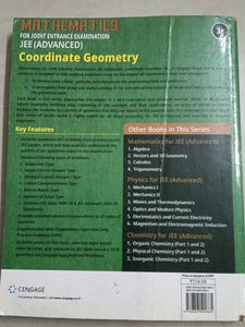 Cengage Maths JEE advanced Coordinate Geometry