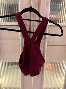 Maroon Tank Top