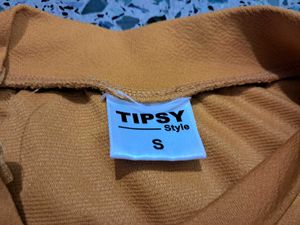 Mustard Sleeveless Top