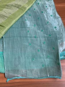 A Pretty Saree With Blouse