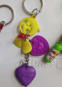 Cute Jerry Mouse Keychain 6 pcs set