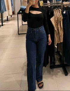 Levi's High Waisted Wide Leg Jeans