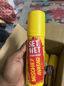 Set Wet Deodorant Trio - Charm, Mischief, Swag