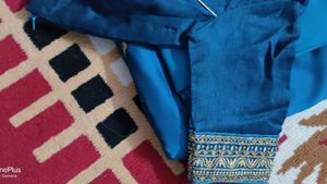 Blue Saree