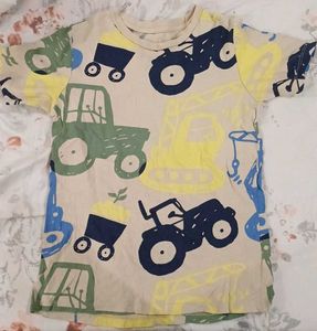 Kids Construction Vehicle T-Shirt