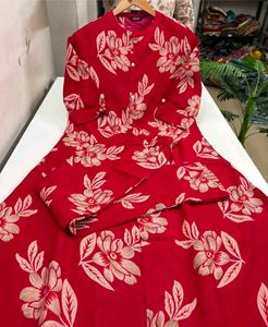 Floral Print Kurta Set